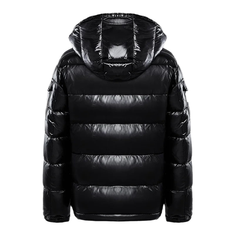 Herren-Winterjacke mit isolierter Struktur | pufferbauweise