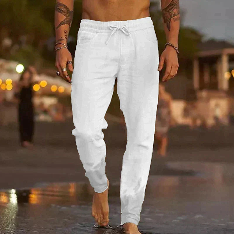 Herren Hose | klarer Beinverlauf mit reduzierter Struktur