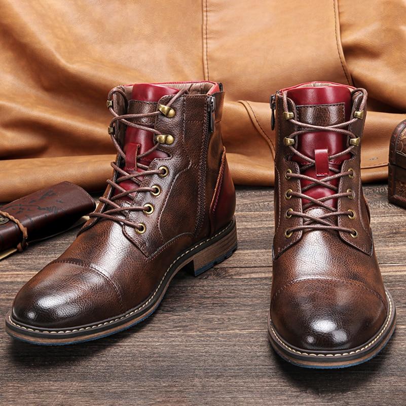 Herren Stiefeletten | knöchelhohe Ausführung mit Schnürung