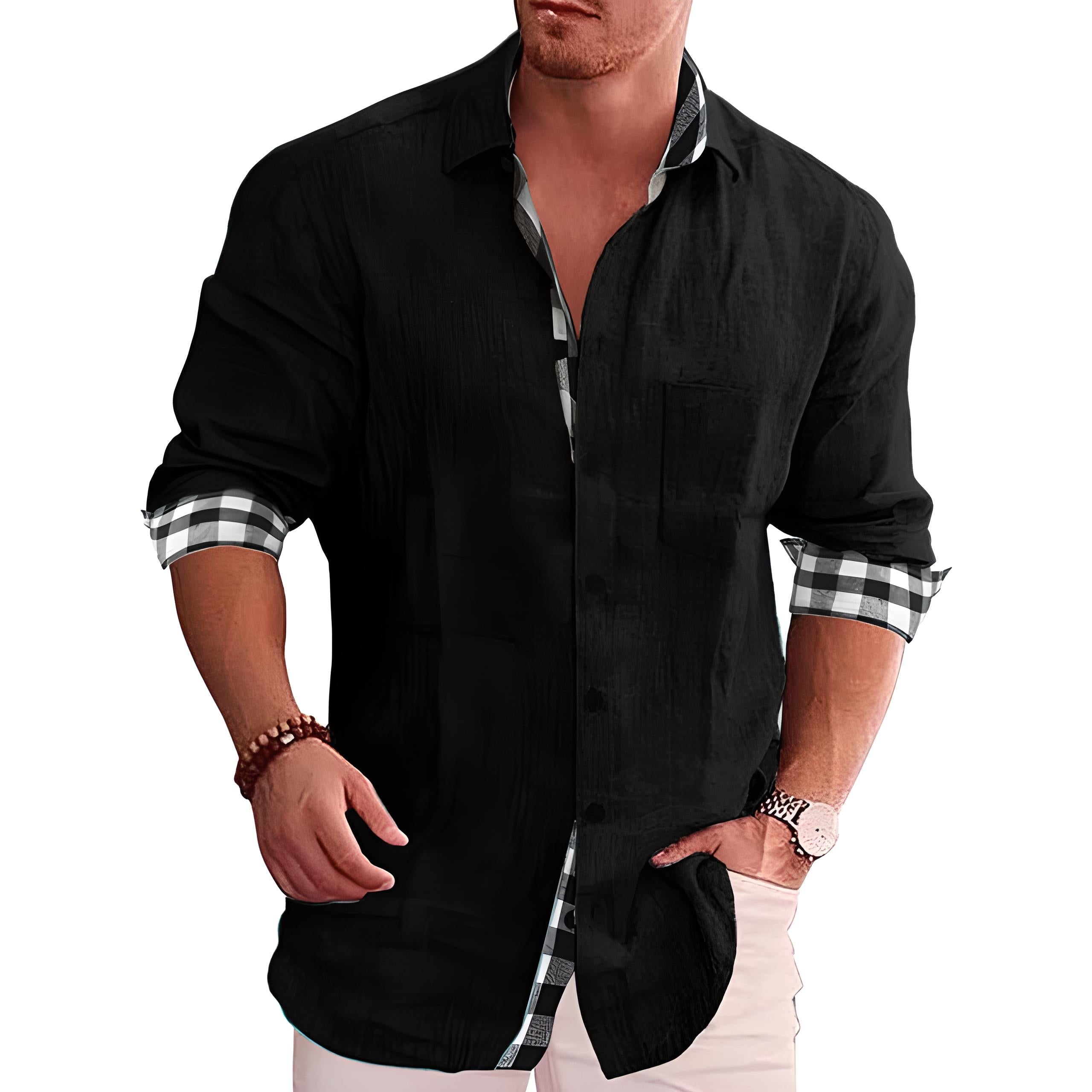 Herren Kurzarmshirt | gerader Aufbau mit klarer Form